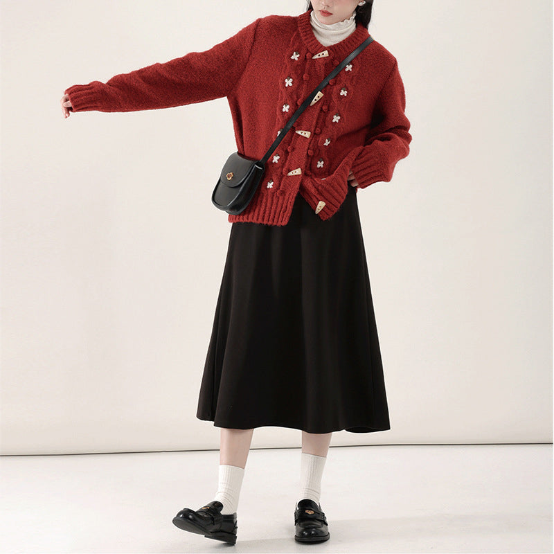 WW | Muster Strickjacke