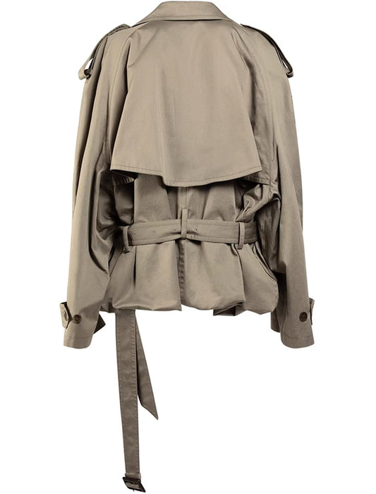 WW | Trenchjacke - Polyester-Mischung - Modern und Vielseitig