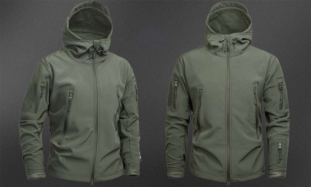 WW | Softshell Fleece Winter Mountaineering Jacket