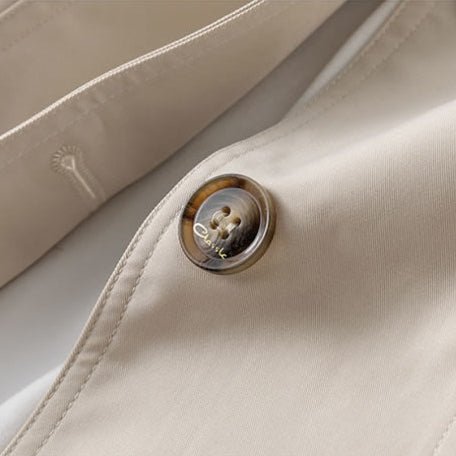 WW | Trench Coat - Tailored Silhouette - Lightweight Fabric - Transitional Outerwear