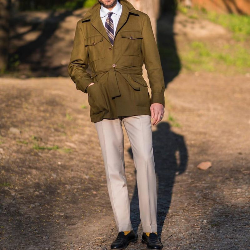 Men's Utility Jacket with Modern Design WW