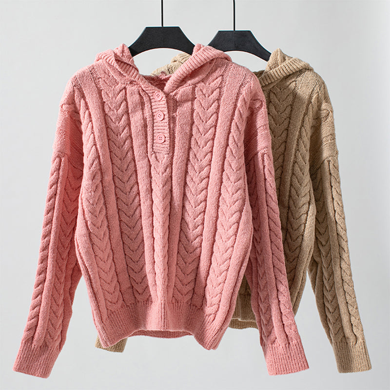 WW | Pullover Aus Gedrehtem Strick mit Modernem Look