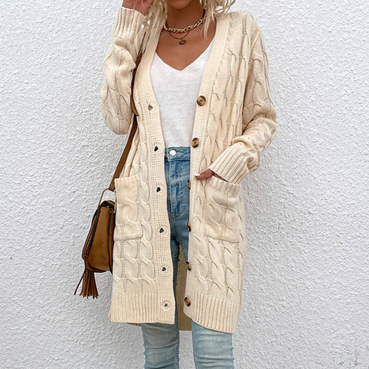 WW | Weiche Strickstrickjacke mit Komfort