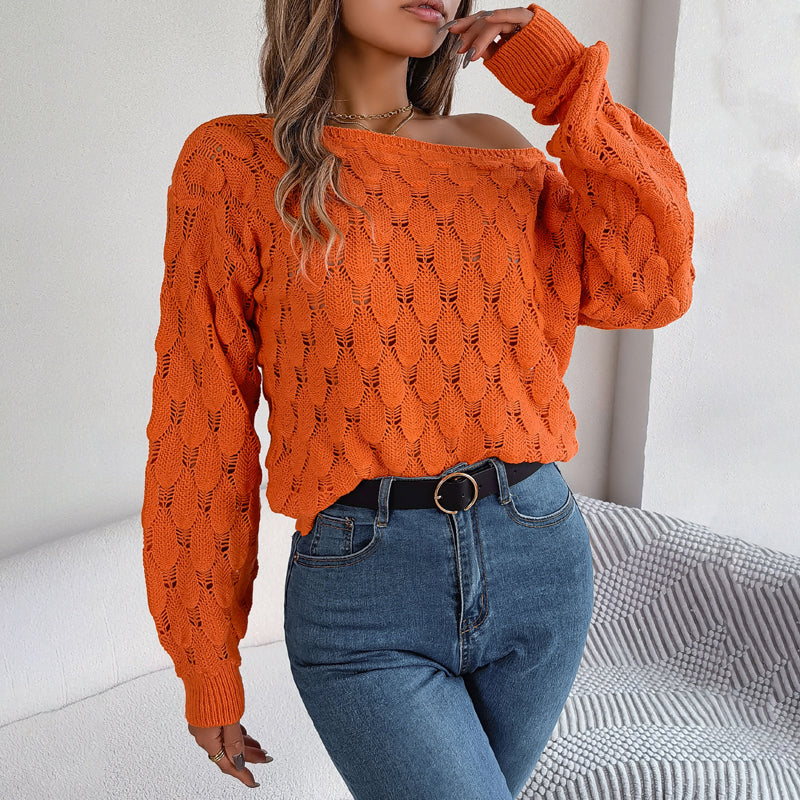 WW | High-Neck Sweater with Elegant Design