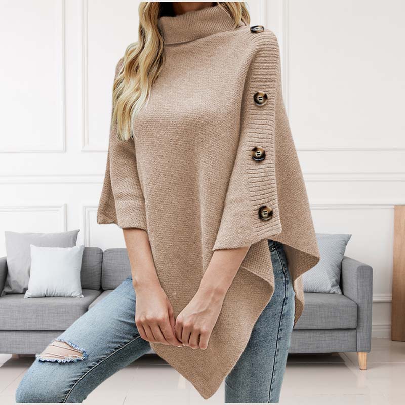 WW | Pullover Aus Einfarbiger Strickware mit Komfort