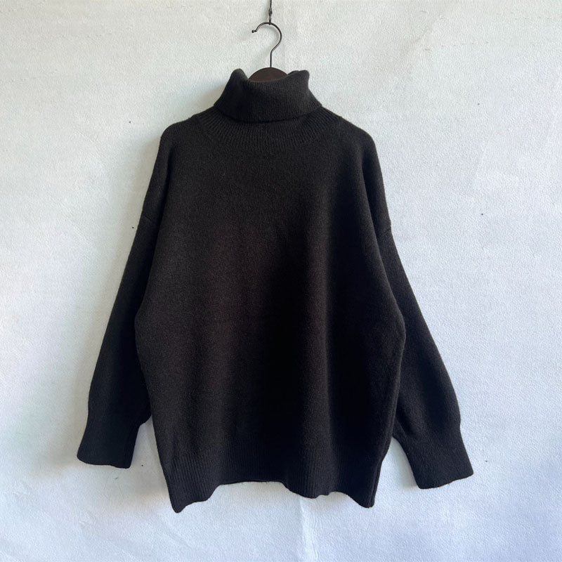 WW | Weicher Pullover Aus Einfarbigem Strick