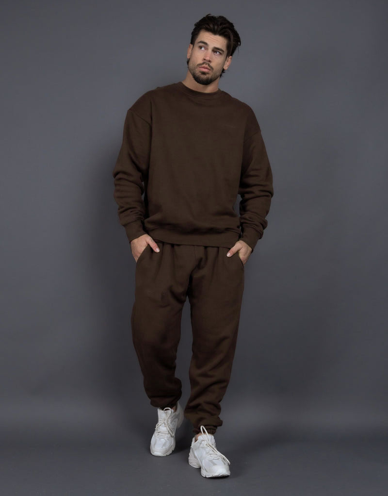 WW | Tracksuit Cotton Relaxed Fit Ribbed Edges Comfortable Loungewear