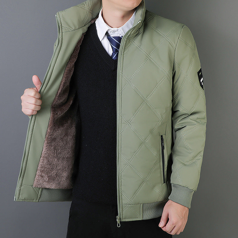 WW | Steppjacke - Regular Fit - Warme Fütterung - Rippkante - Reißverschluss