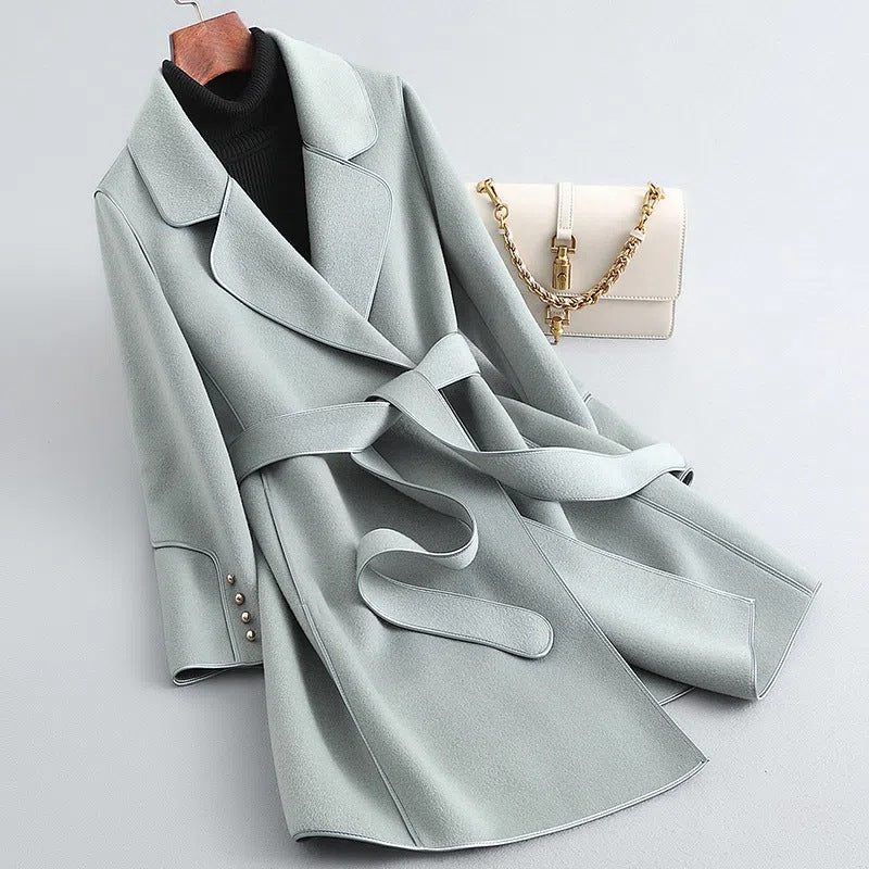 WW | Peacoat - Maßgeschneiderte Eleganz - Weicher Wollmix - Herbst & Winter Chic