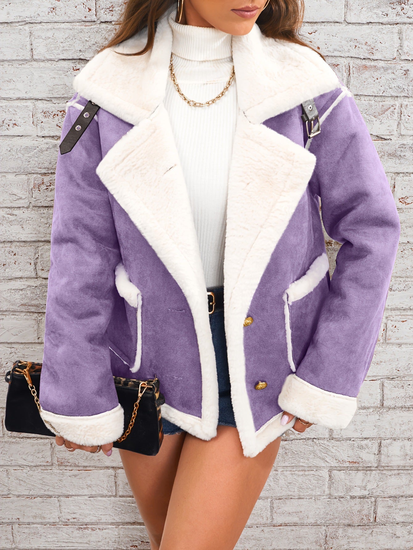 Women's Cozy Sheepskin Jacket WW