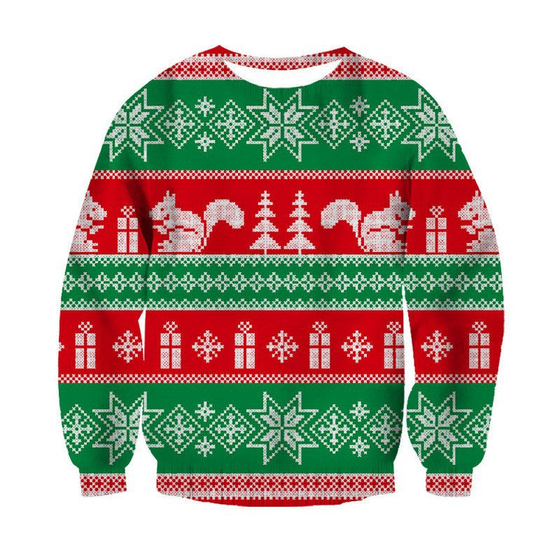 WW | Funny Dino Christmas Jumper - Women