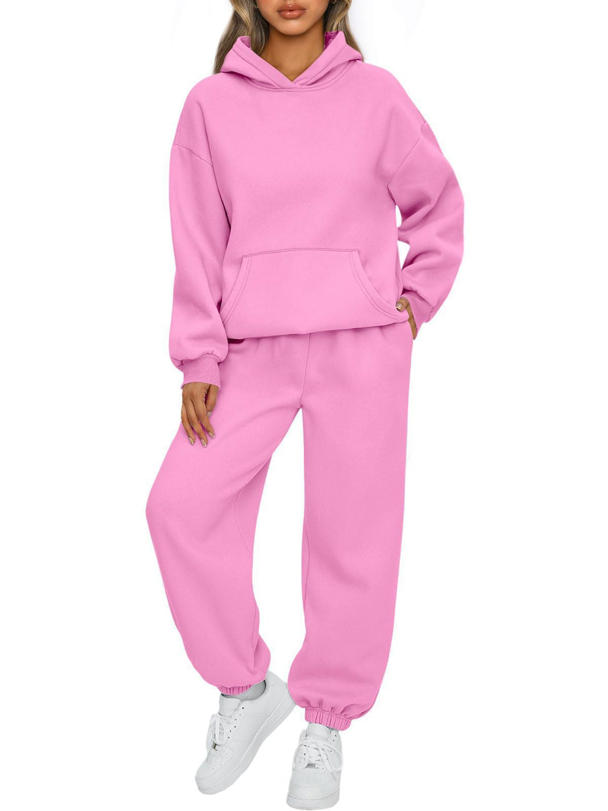 Damen Sportliches Sweatshirt- und Jogginghose-Set WW