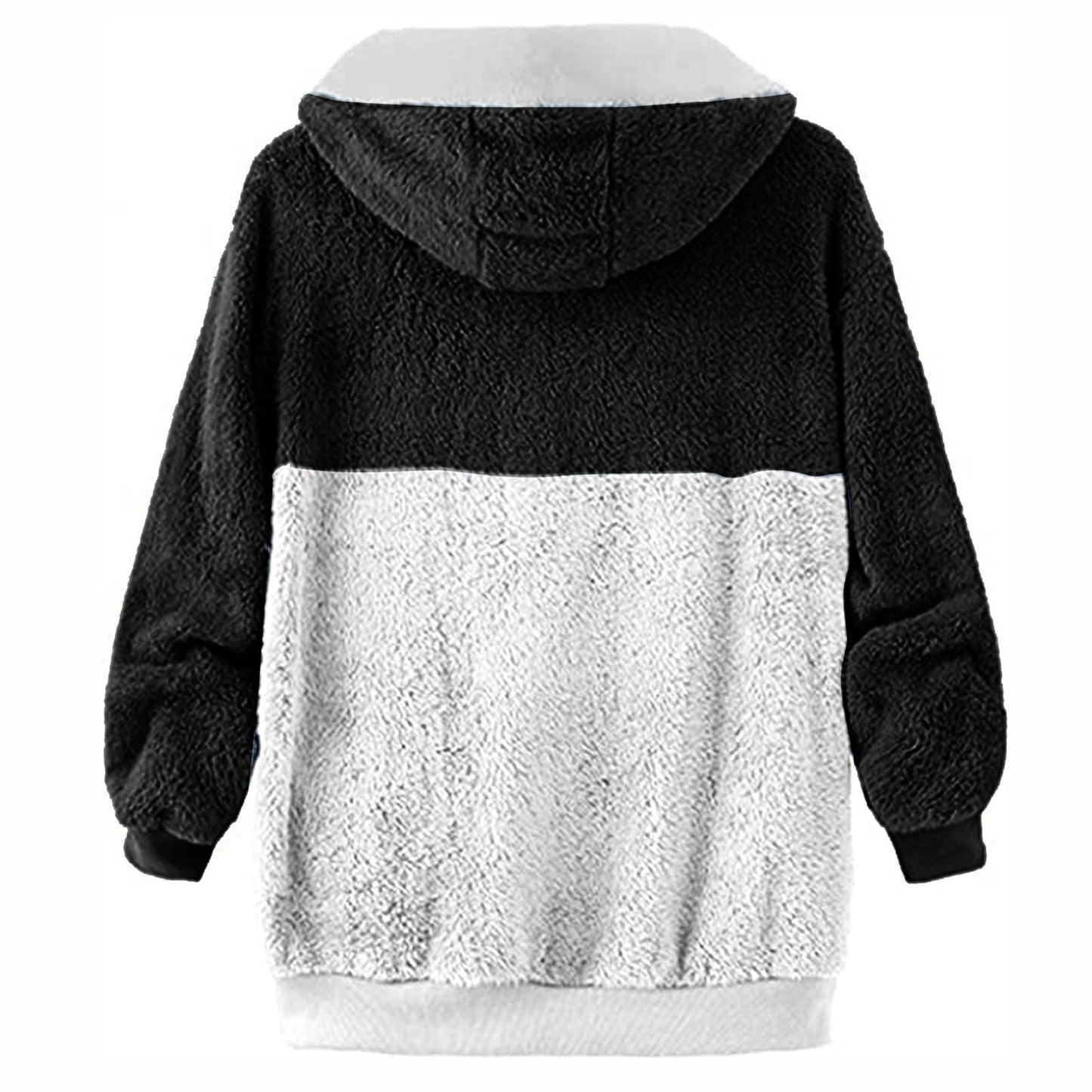 WW | Sherpa Hoodie - Ultra-weiche Wärme - Kordelzug Kapuze - Lässiger Winterkomfort