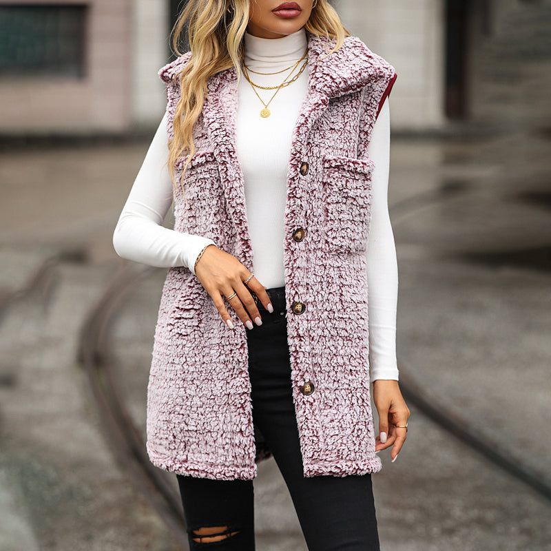 WW | Gilet Lässiger Fleece