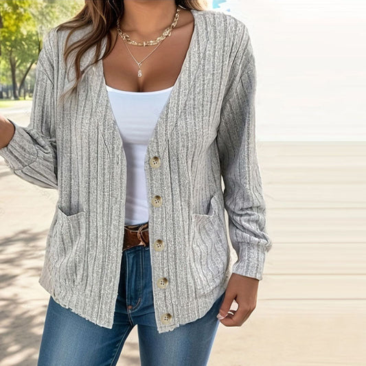WW | Warm Knitted Cardigan for Cold Days