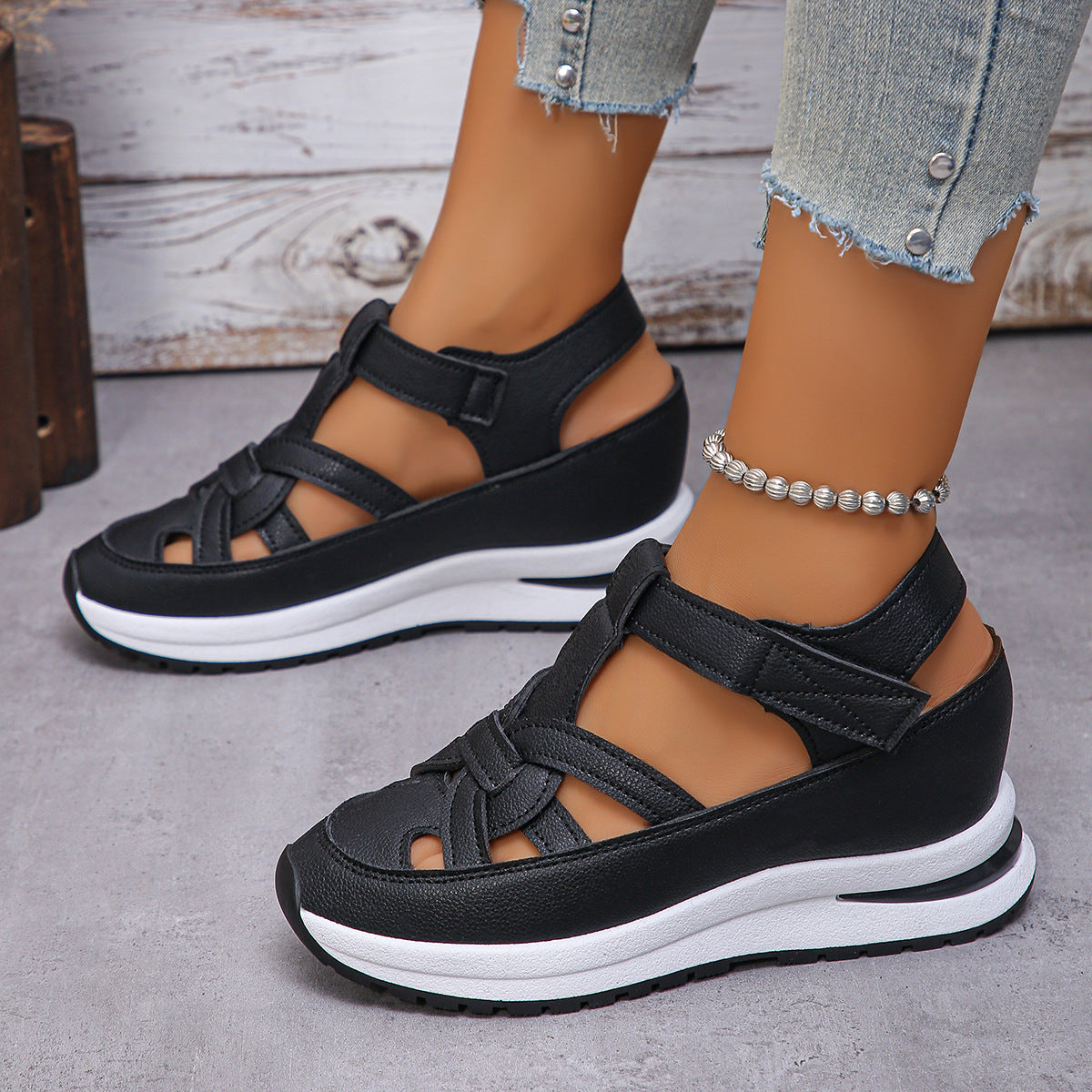 Alysson | Fashionable Orthopedic Velcro Sandals