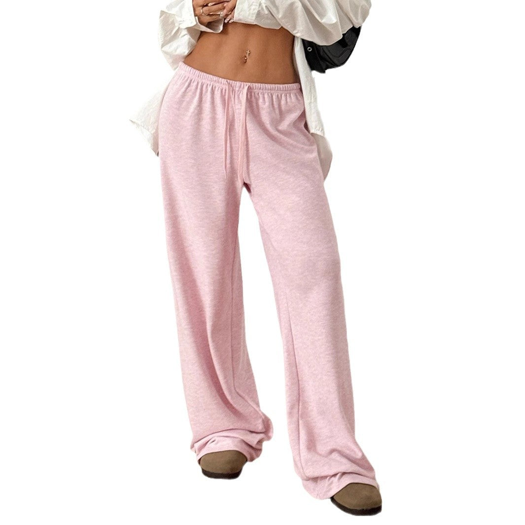 Damen Freizeit-Hose mit weitem Schnitt und bequemem Gummibund WW