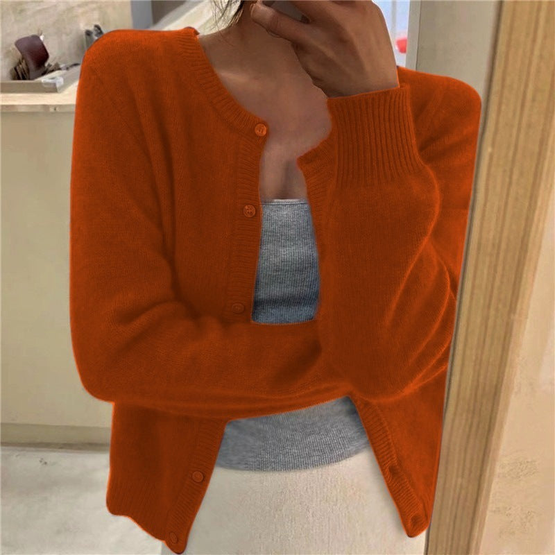 Damen kuschelige Strickjacke WW