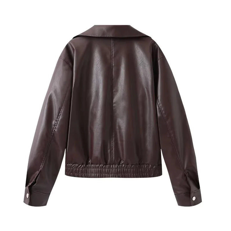 WW | Damen Kunstlederjacke Casual Fit