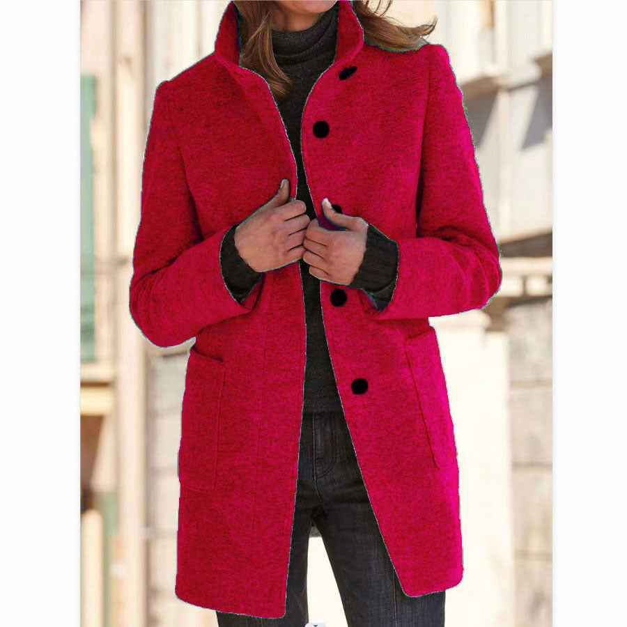 WW | Stylish & Elegant Button-Down Coat