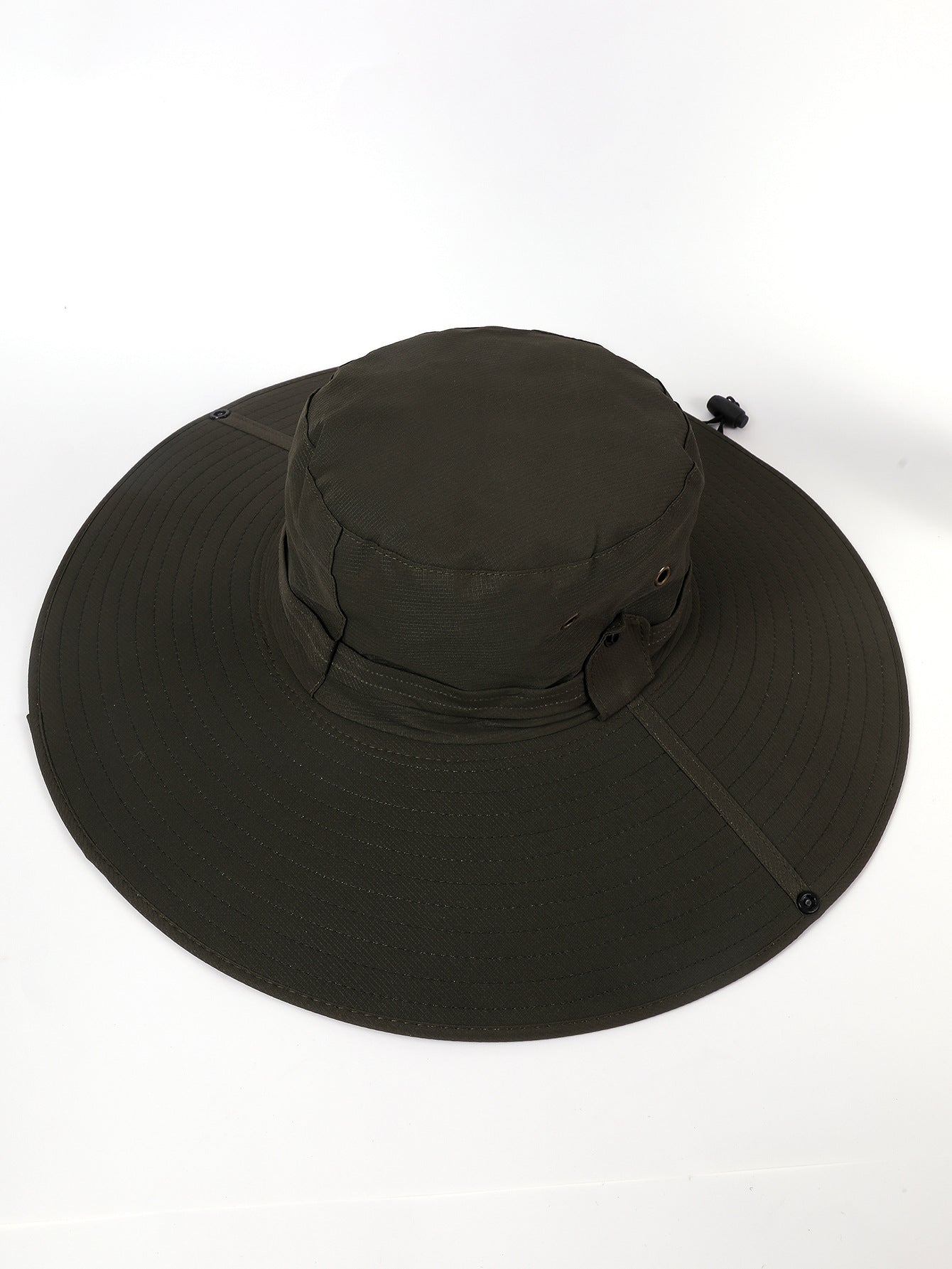 Damen Sonnenhut mit breiter Krempe und verstellbarem Kinnband WW