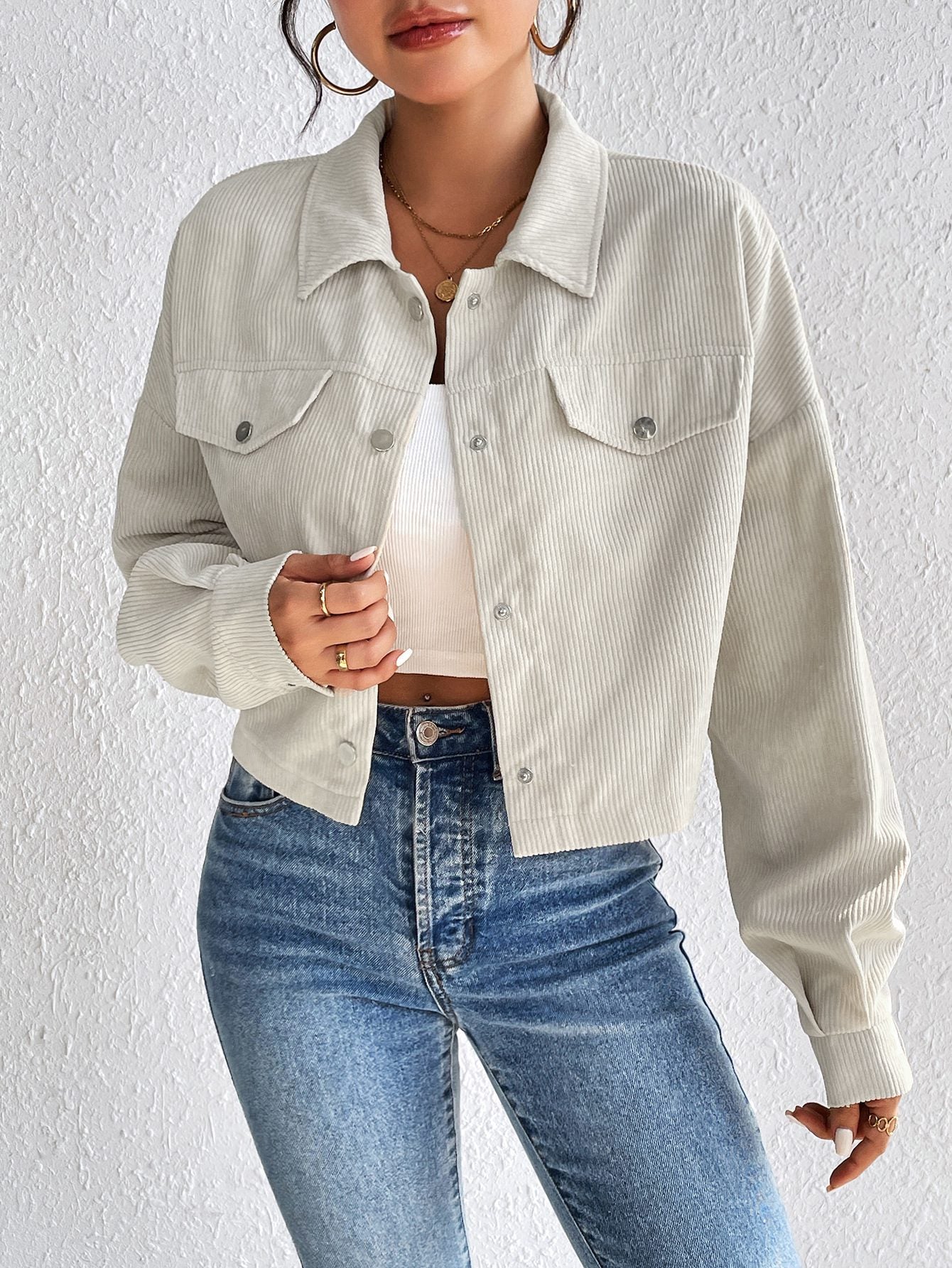 WW | Denimjacke - Lässige Alltagslayer - Baumwollmischung - Vielseitiger Streetstyle