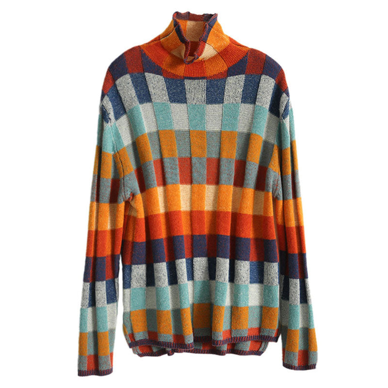 WW | Pullover mit Bunten Karos