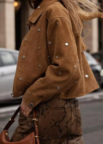 WW | Suede Cropped Jacket