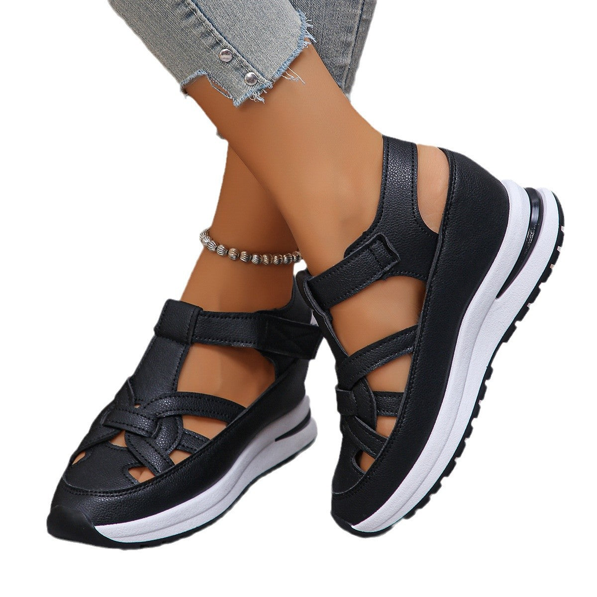 Alysson | Fashionable Orthopedic Velcro Sandals