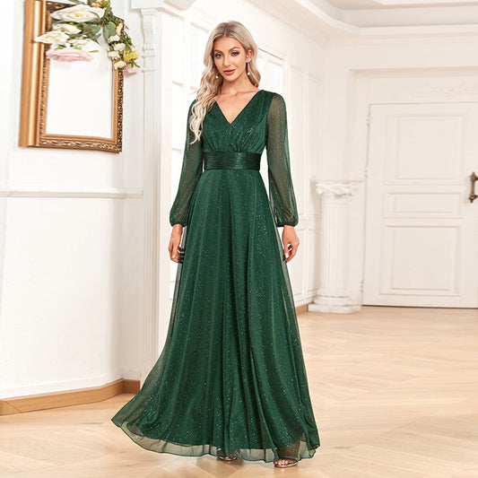 WW | Cocktail Abendkleid Kor Kostüme Plus Size Lang Gastgeber Solo Grünes Kleid