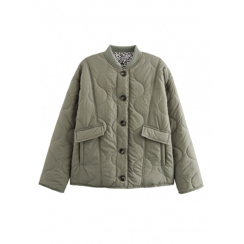 WW | Damen Gequiltete Oversized Jacke Sportlicher Stil