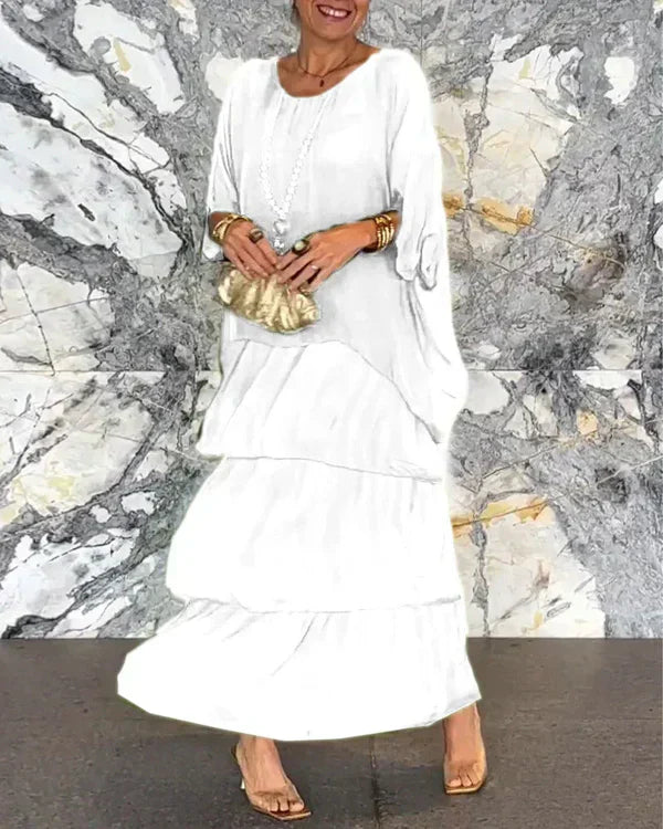 WW | Elegantes Kleid In Schichten