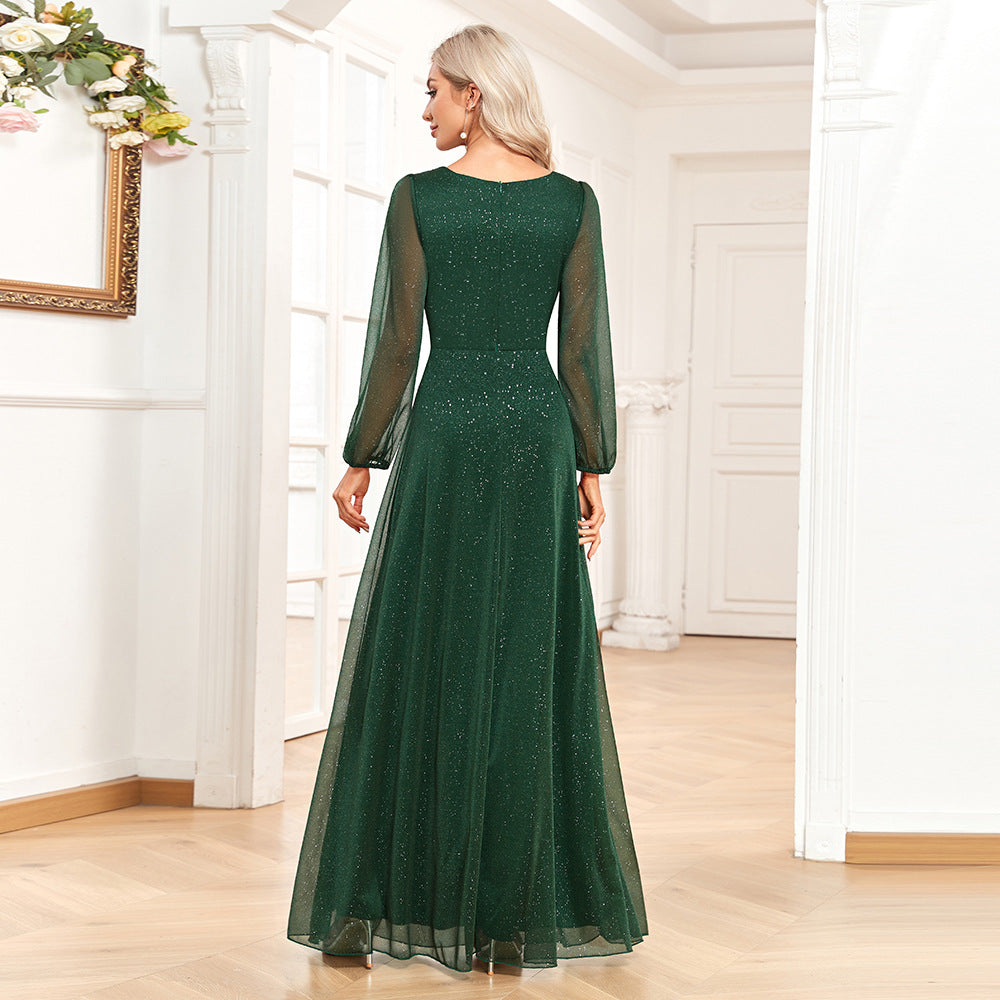 WW | Cocktail Abendkleid Kor Kostüme Plus Size Lang Gastgeber Solo Grünes Kleid