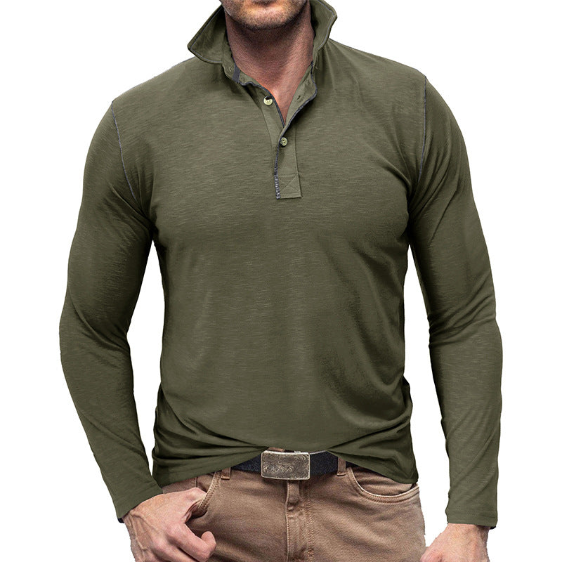 WW | Pique Pullover Slim Fit Soft Cotton Feel Long Sleeve Stylish Fit
