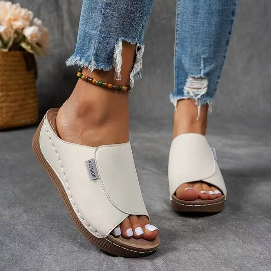 Liza | Solid Color Arch Support Breathable Women's Shoes