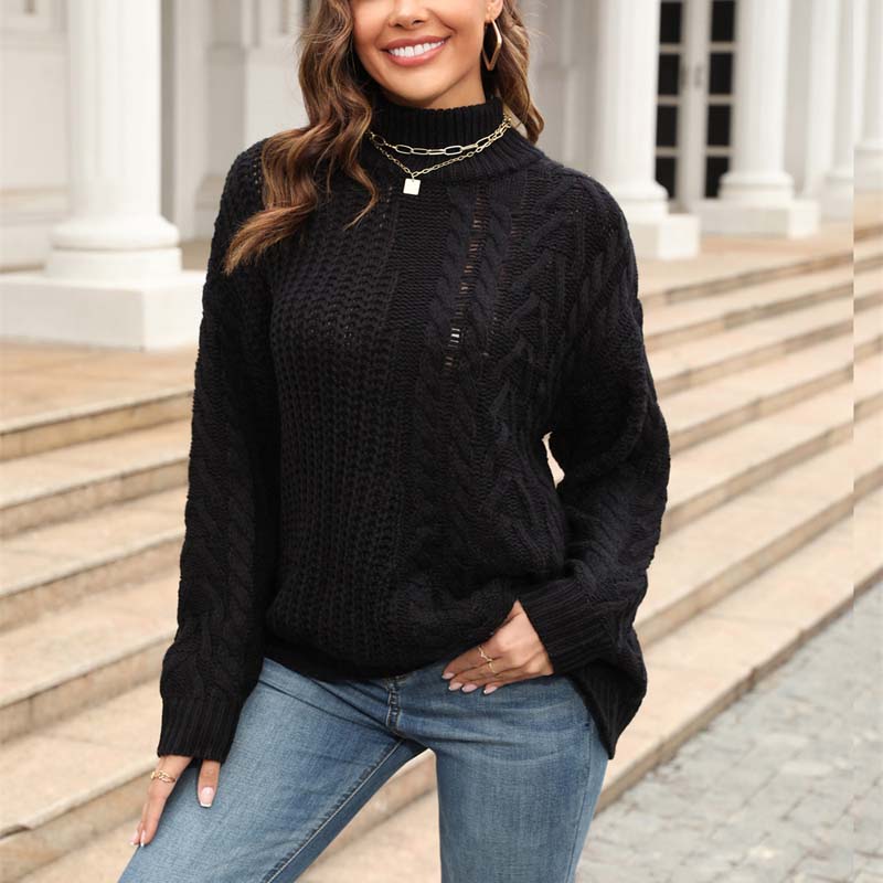 WW | Twisted Knit Sweater with a Stylish Look