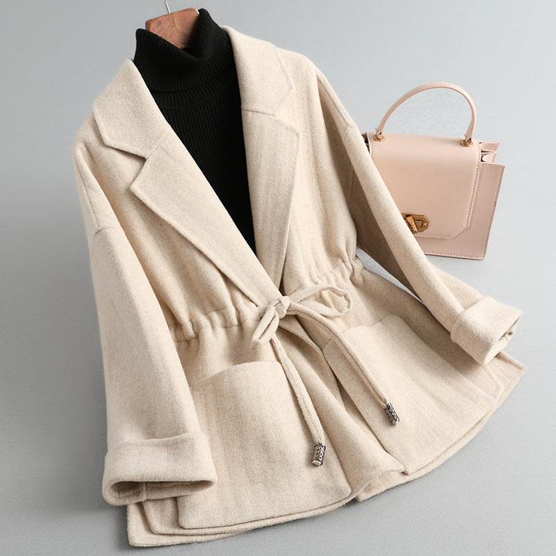 WW | Gray Tie-Front Cardigan for an Elegant Look