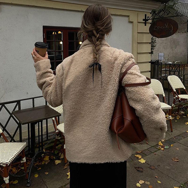 WW | Fleecejacke - Bequemes kaltes Wetter-Essential - Polyester-Mischung - Lässige Winterlage