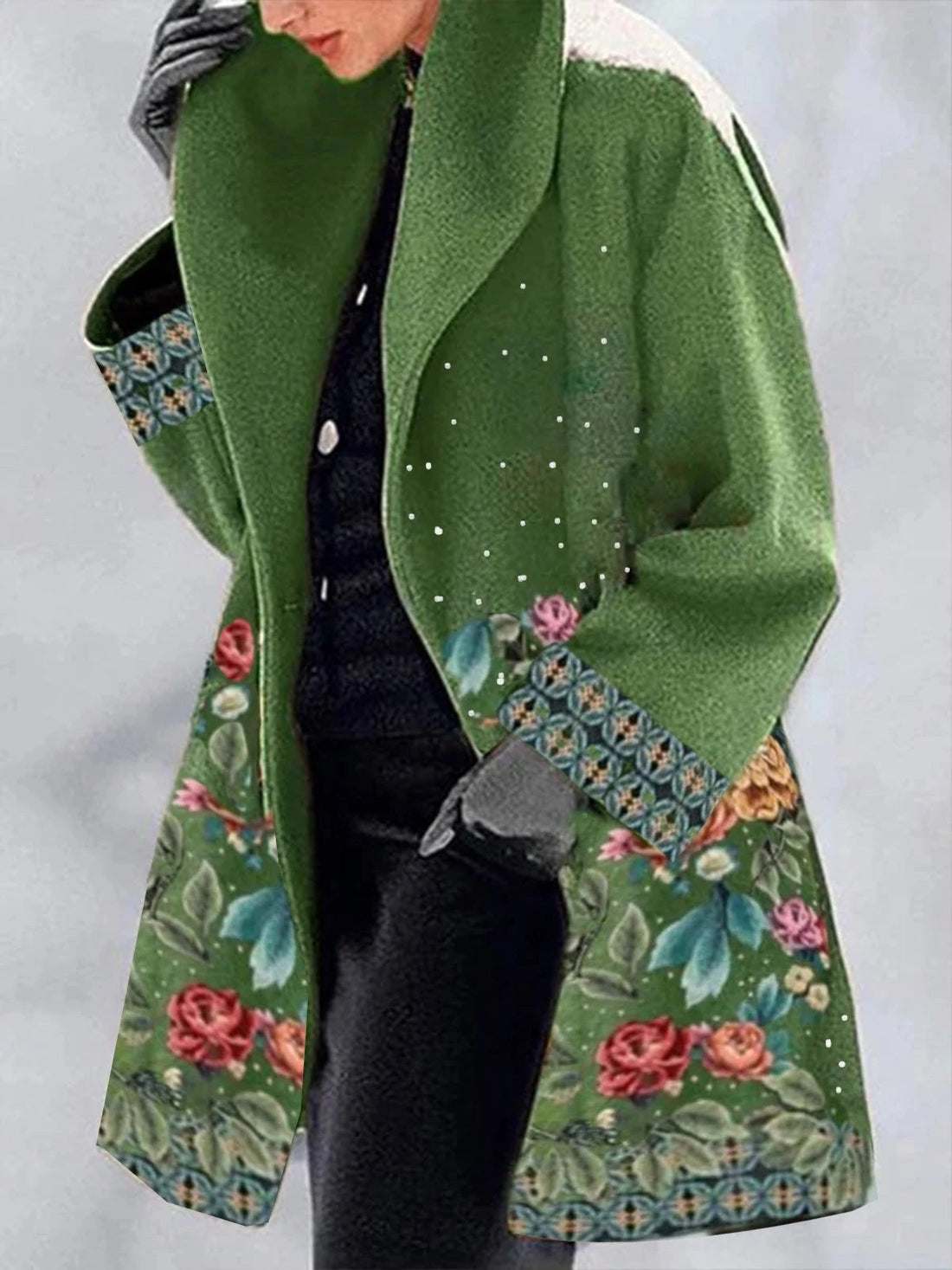 WW | Langer Mantel für Damen Nobler, eleganter, schicker und bequemer