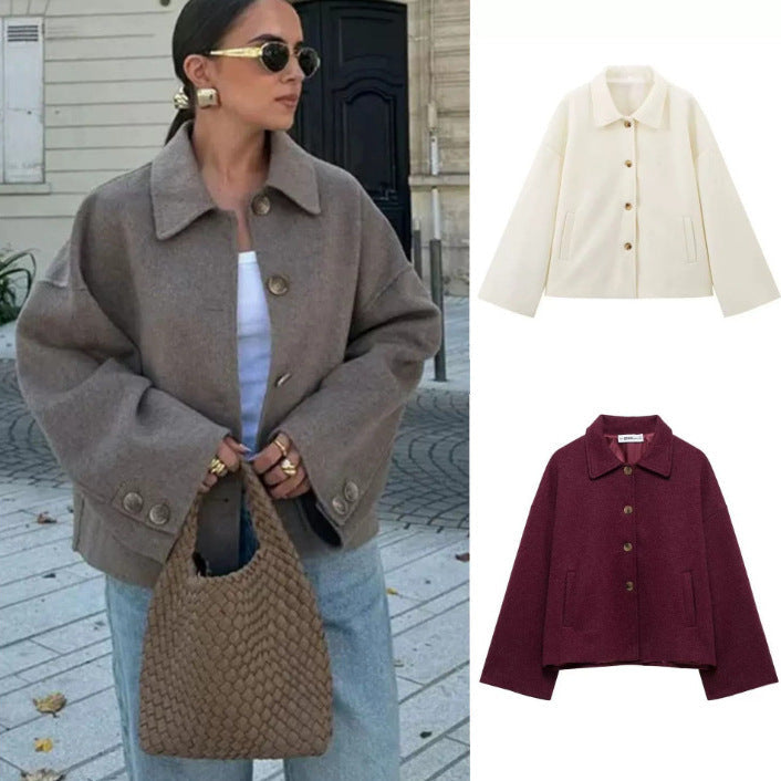 Damen Elegante und bequeme Kurzjacke WW
