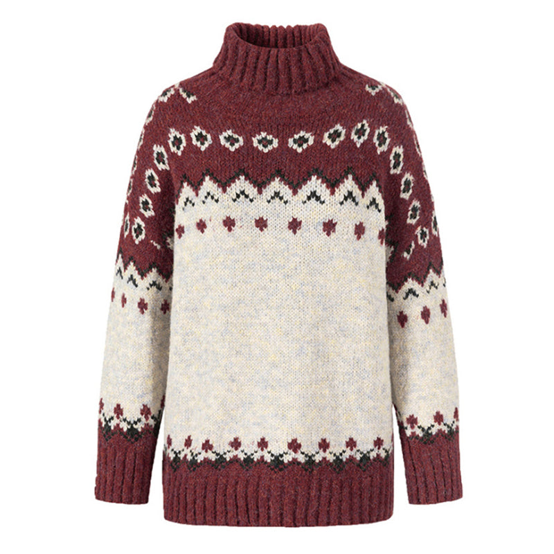 WW | Gemütlicher Vintage-Weihnachtspullover für Frauen