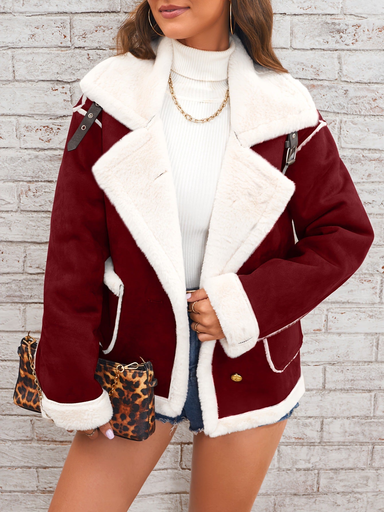 Women's Cozy Sheepskin Jacket WW