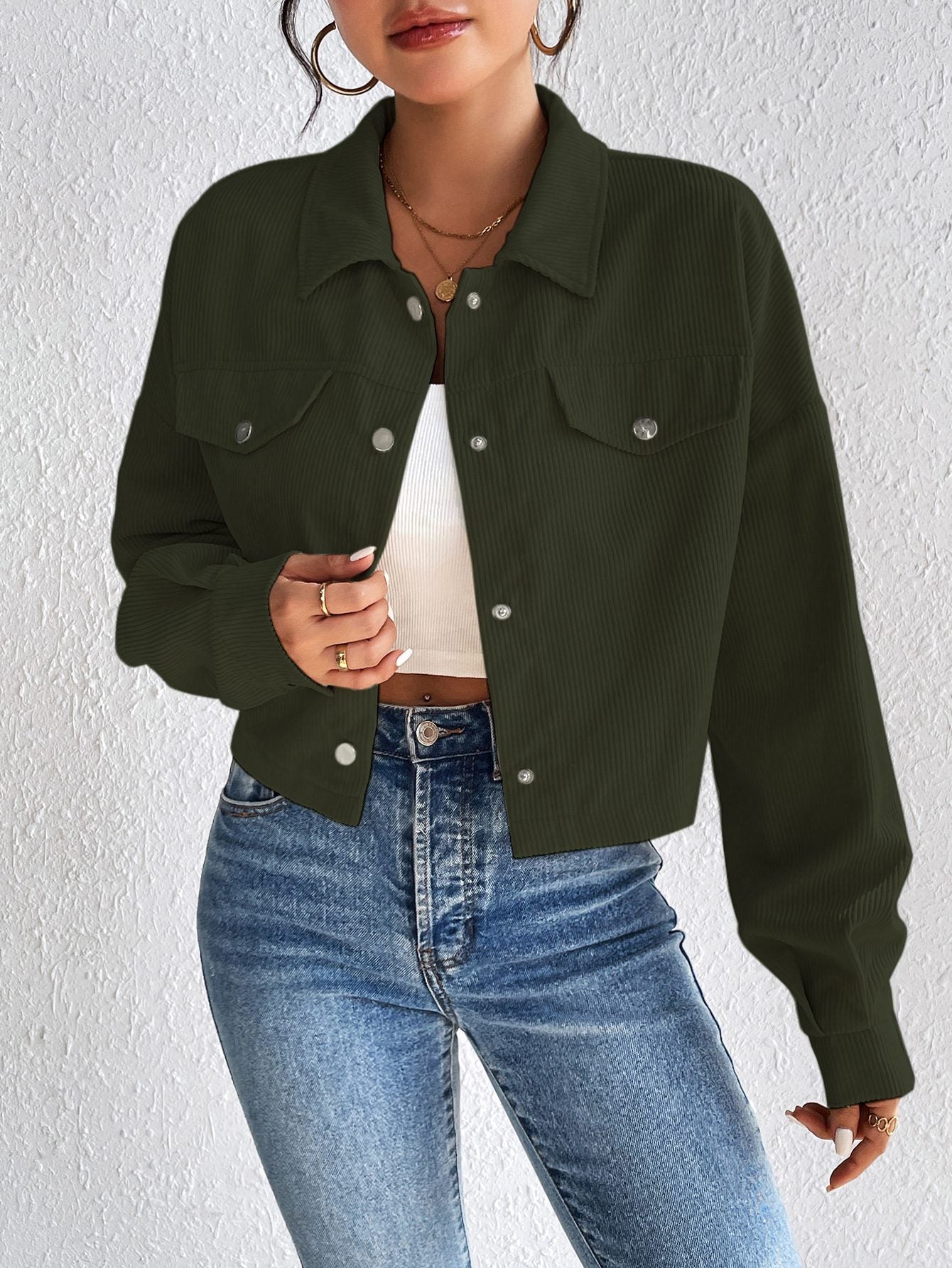 WW | Denimjacke - Lässige Alltagslayer - Baumwollmischung - Vielseitiger Streetstyle