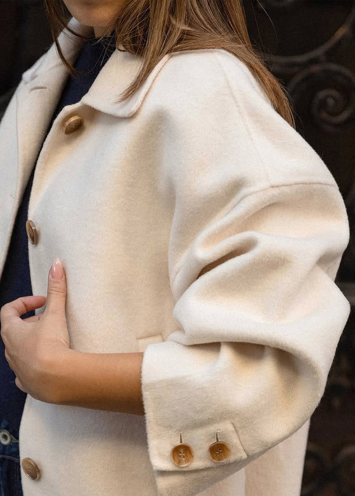 WW | Grace - Kurz geschnittene Wollmischjacke