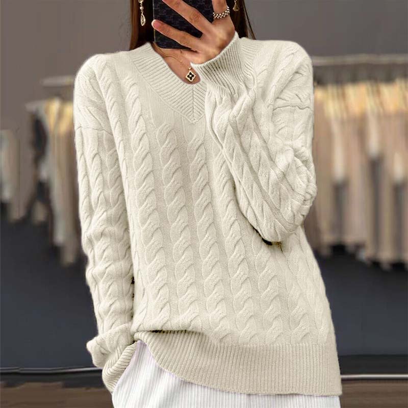 WW | Pullover Aus Gedrehtem Strick