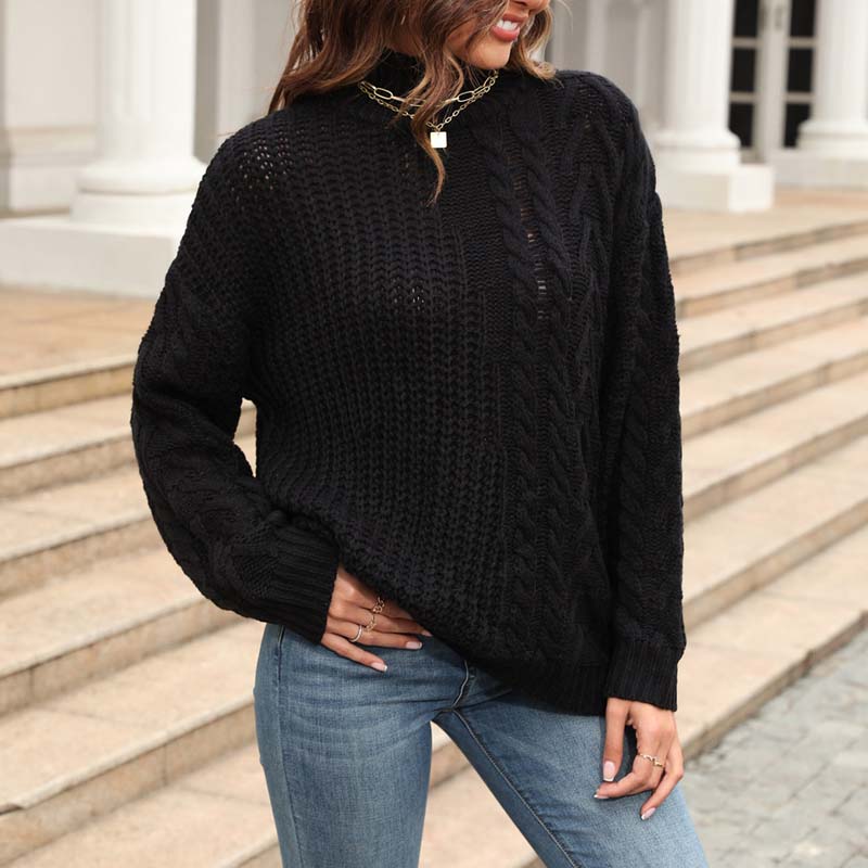 WW | Twisted Knit Sweater with a Stylish Look