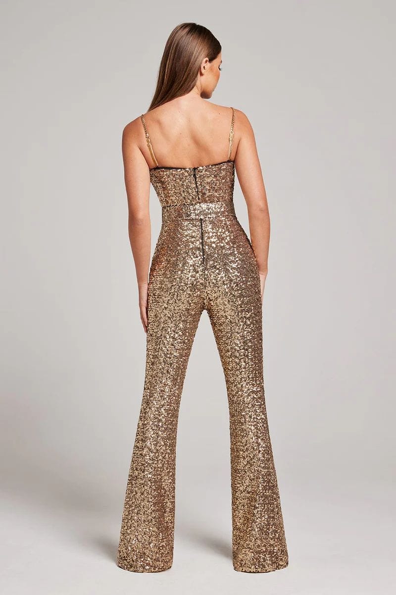 WW | Glitter Sequin Jumpsuit for Women