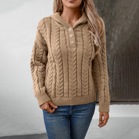 WW | Pullover Aus Gedrehtem Strick mit Modernem Look