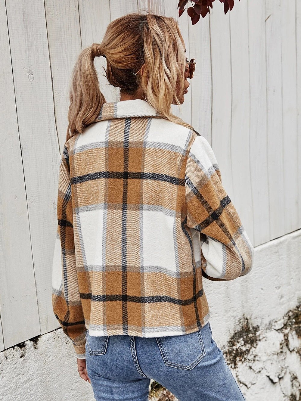 WW | Flanell Shacket - Übergroße Knopfleistenjacke - Gemütlich & Trendy - Herbst & Winter Schichtung