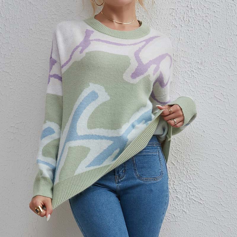 WW | Pulli mit Farbkanten